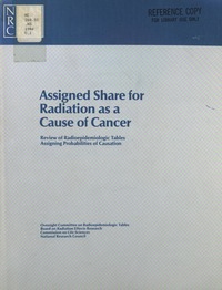Cover Image: Assigned Share for Radiation as a Cause of Cancer