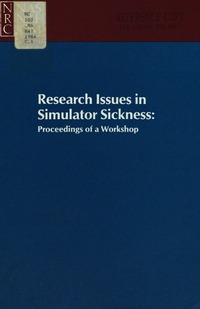 Cover Image: Research Issues in Simulator Sickness