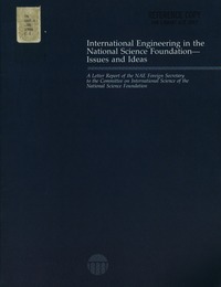 Cover Image: International Engineering in the National Science Foundation--Issues and Ideas