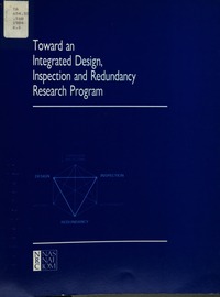 Cover Image: Toward an Integrated Design, Inspection, and Redundancy Research Program