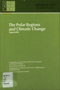 Cover Image: The Polar Regions and Climatic Change