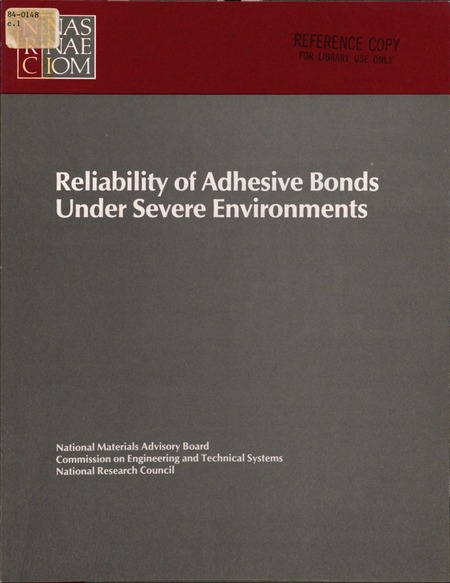 Cover: Reliability of Adhesive Bonds Under Severe Environments
