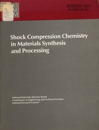 Cover Image: Shock Compression Chemistry in Materials Synthesis and Processing