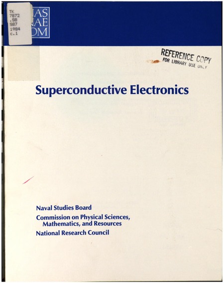 Superconductive Electronics