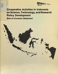Cover Image: Cooperative Activities in Indonesia on Science, Technology, and Research Policy Development