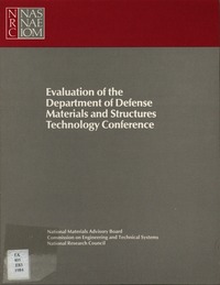 Cover Image: Evaluation of the Department of Defense Materials and Structures Technology Conference
