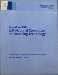 Cover Image: U.S. National Committee on Tunneling Technology
