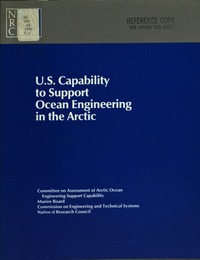 Cover Image: U.S. Capability to Support Ocean Engineering in the Arctic
