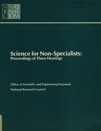 Cover Image: Science for Non-Specialists
