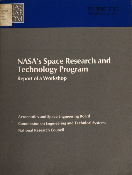 Cover: NASA's Space Research and Technology Program: Report of a Workshop