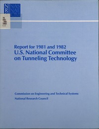 Cover Image: Report for 1981 and 1982