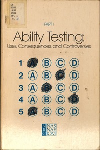 Ability Testing: Uses, Consequences, and Controversies