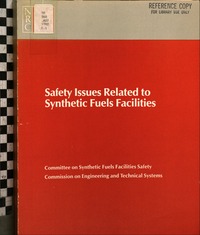 Cover Image:Safety Issues Related to Synthetic Fuels Facilities
