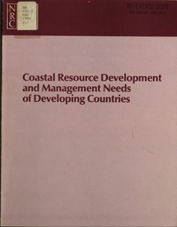 Coastal Resource Development and Management Needs of Developing Countries: Working Discussions
