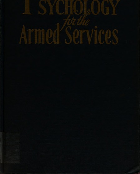 Psychology for the Armed Services
