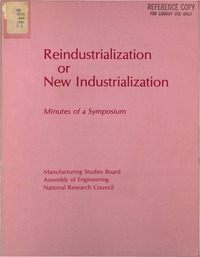 Cover Image: Reindustrialization or New Industrialization