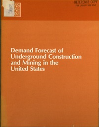 Cover Image: Demand Forecast of Underground Construction and Mining in the United States
