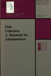 Data Collection: A Statement for Administrators
