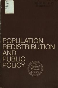 Cover Image: Population Redistribution and Public Policy
