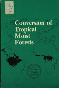 Cover Image: Conversion of Tropical Moist Forests