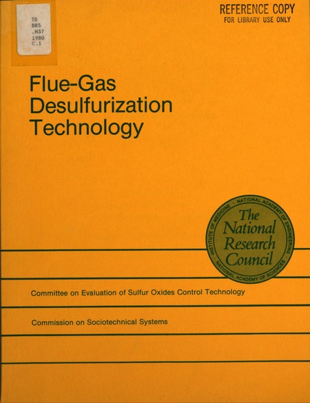 Cover: Flue-Gas Desulfurization Technology