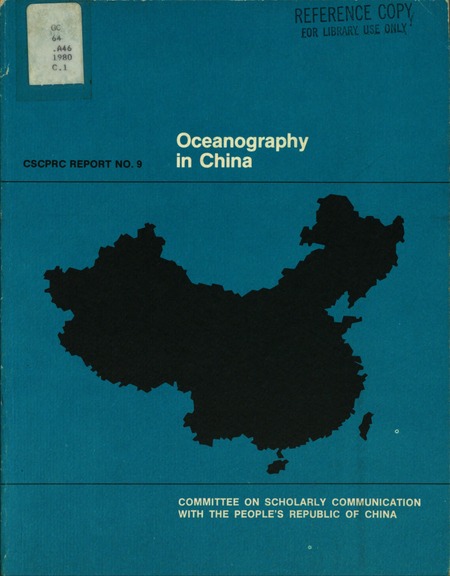 Oceanography in China: A Trip Report of the American Oceanography Delegation