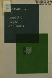 Cover Image: Forecasting the Impact of Legislation on Courts