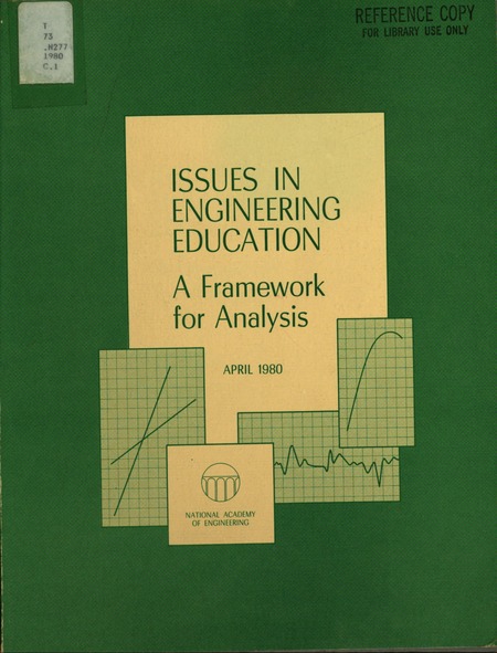 Cover: Issues in Engineering Education: A Framework for Analysis