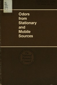 Cover Image:Odors From Stationary and Mobile Sources