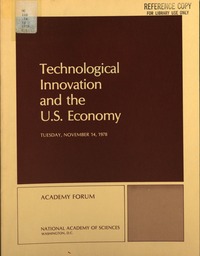 Cover Image: Technological Innovation and the U.S. Economy