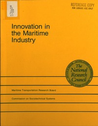 Cover Image: Innovation in the Maritime Industry