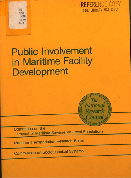 Public Involvement in Maritime Facility Development