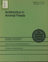 Cover Image: Antibiotics in Animal Feeds