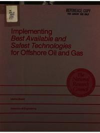 Cover Image: Implementing Best Available and Safest Technologies for Offshore Oil and Gas