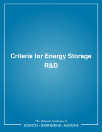 Cover Image: Criteria for Energy Storage R&D