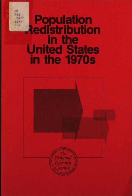 Cover: Population Redistribution in the United States in the 1970s