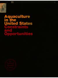 Aquaculture in the United States: Constraints and Opportunities