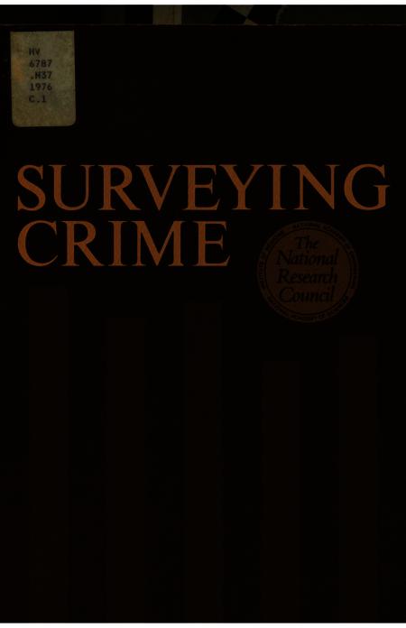Surveying Crime