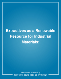 Cover Image:Extractives as a Renewable Resource for Industrial Materials: 
