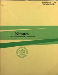 Nitrates: An Environmental Assessment