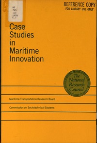 Cover Image: Case Studies in Maritime Innovation