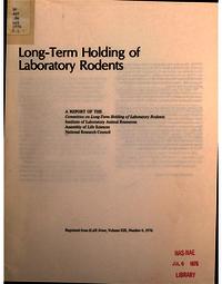 Long-Term Holding of Laboratory Rodents