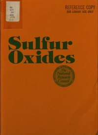 Cover Image: Sulfur Oxides
