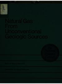 Cover Image: Natural Gas From Unconventional Geologic Sources