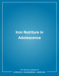 Cover Image: Iron Nutriture in Adolescence