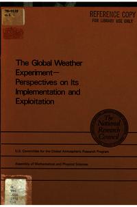Cover Image: Global Weather Experiment