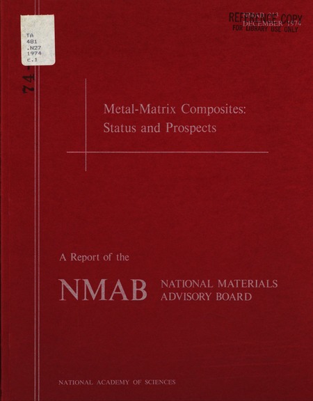 Metal-Matrix Composites: Status and Prospects