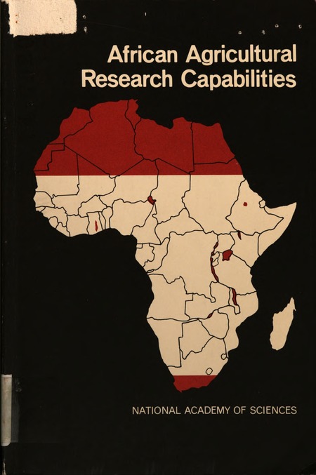 Cover: African Agricultural Research Capabilities