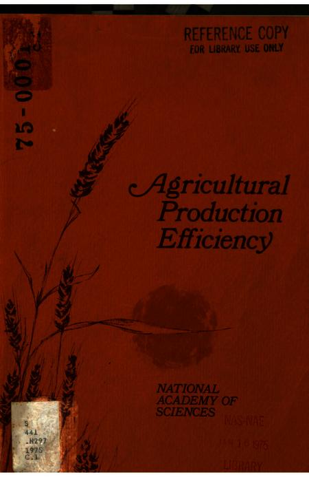 Agricultural Production Efficiency