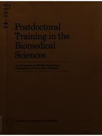 Cover Image: Postdoctoral Training in the Biomedical Sciences